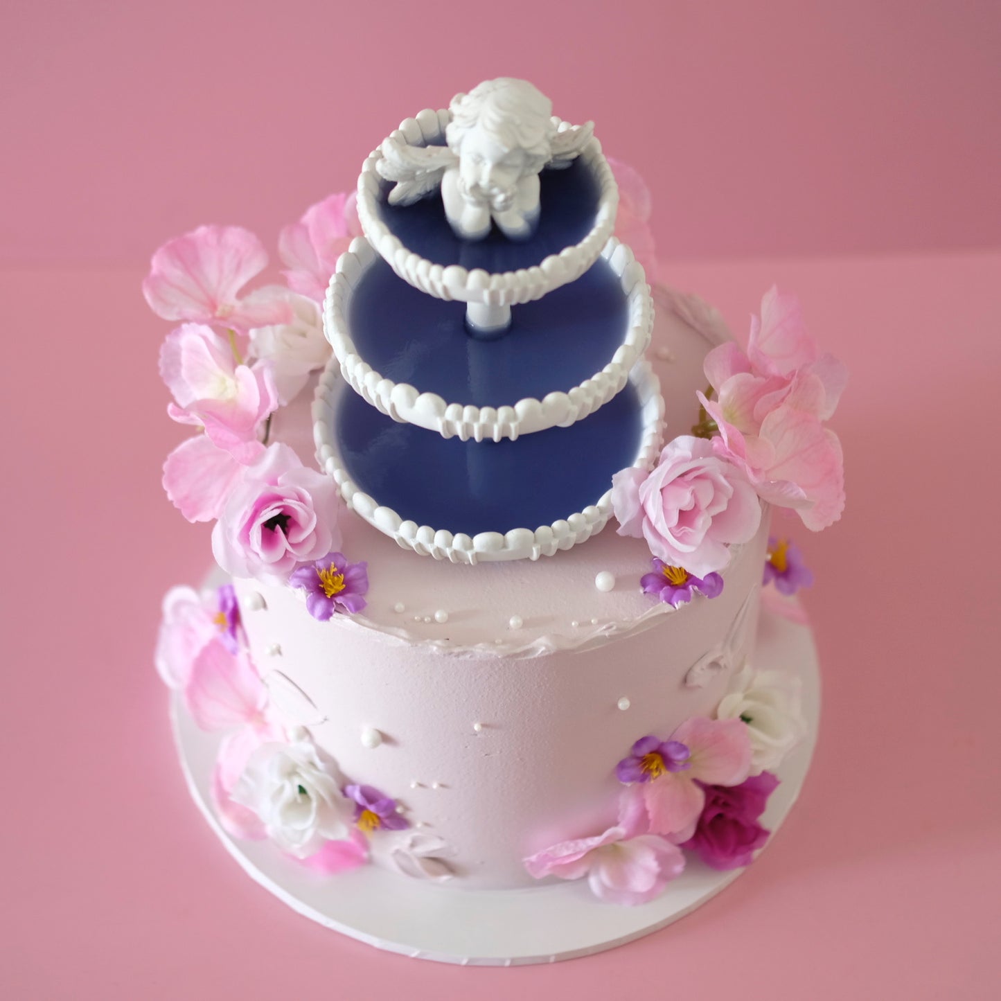 Angel Fountain Cake | Heaven's Garden