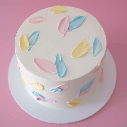 Textured Smear Cake