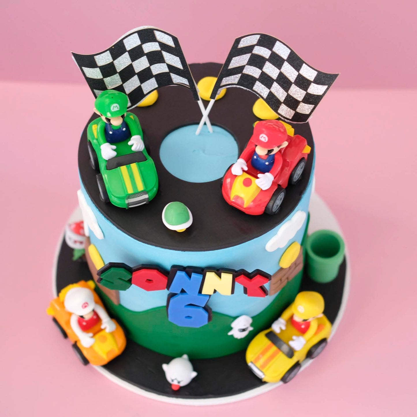 Nintendo Super Mario Kart Cake