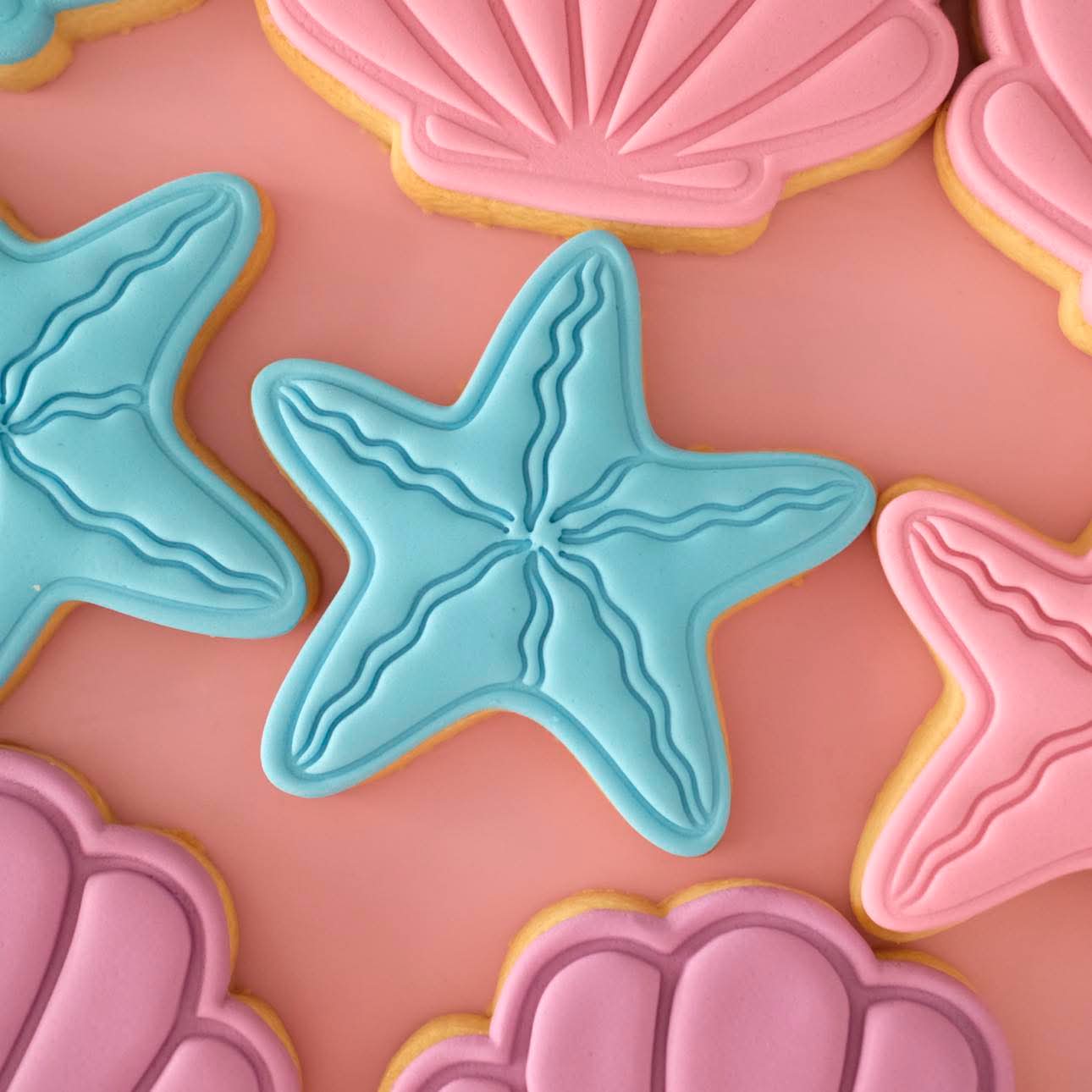 Assorted Under the Sea | Fondant Sugar Cookies