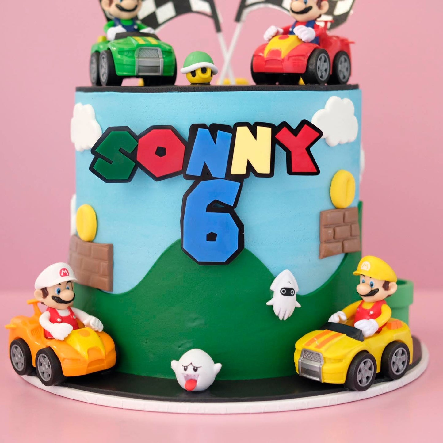 Nintendo Super Mario Kart Cake