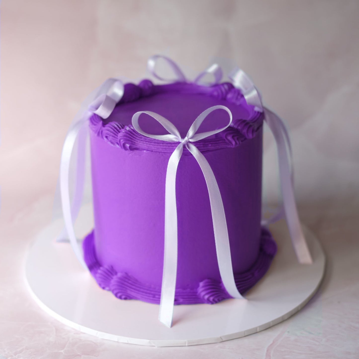 Mini Round Coquette Vintage Cake