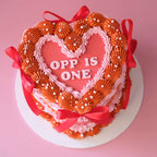 Vintage Heart Cake | Sprinkle-tastic & Coquette