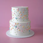 Wild Petal Bloom | 2 Tier Round Cake