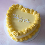 Vintage Heart Cake | Pretty & Simple / ACRYLIC TEXT
