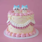 Vintage Round Cake | Chiikawa