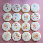 Winnie The Pooh | Fondant Sugar Cookies | 12 Pack