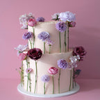 Wildflower Bloom | 2 Tier Round Cake