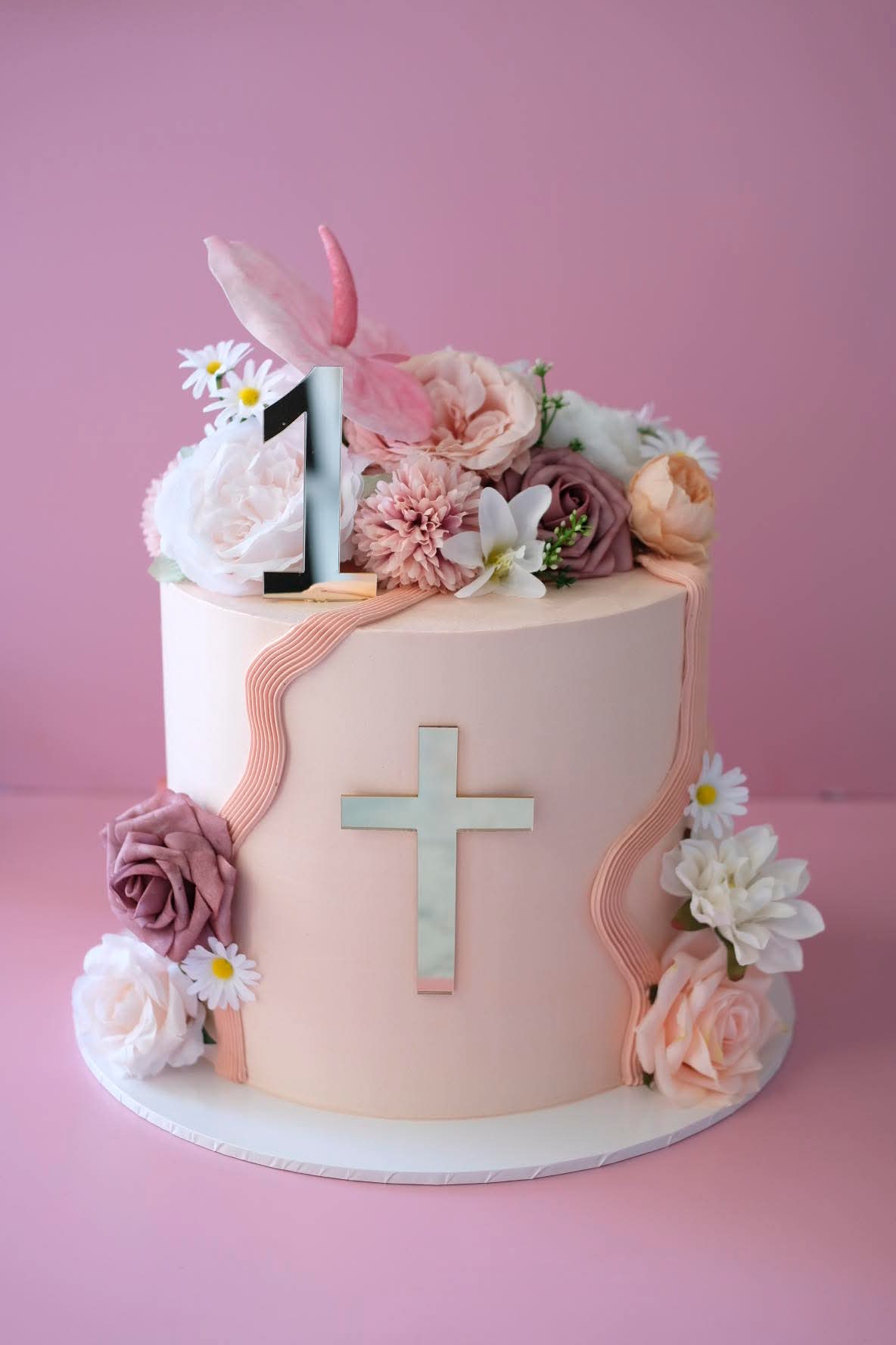 Blush Bloom | Squiggle Cake