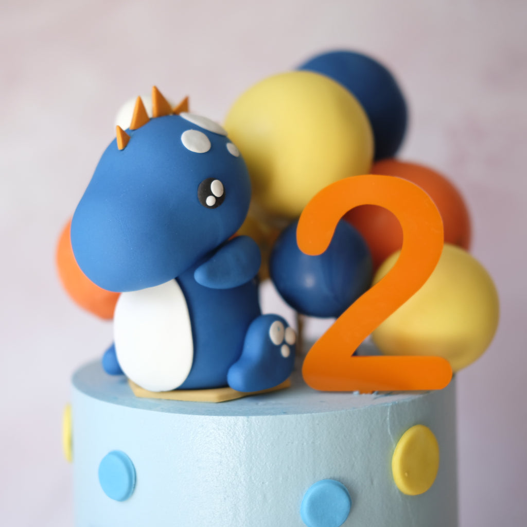 Dinosaur & Balloon Cake