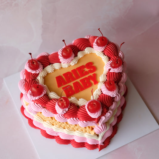 Vintage Heart Cake | All Embracing