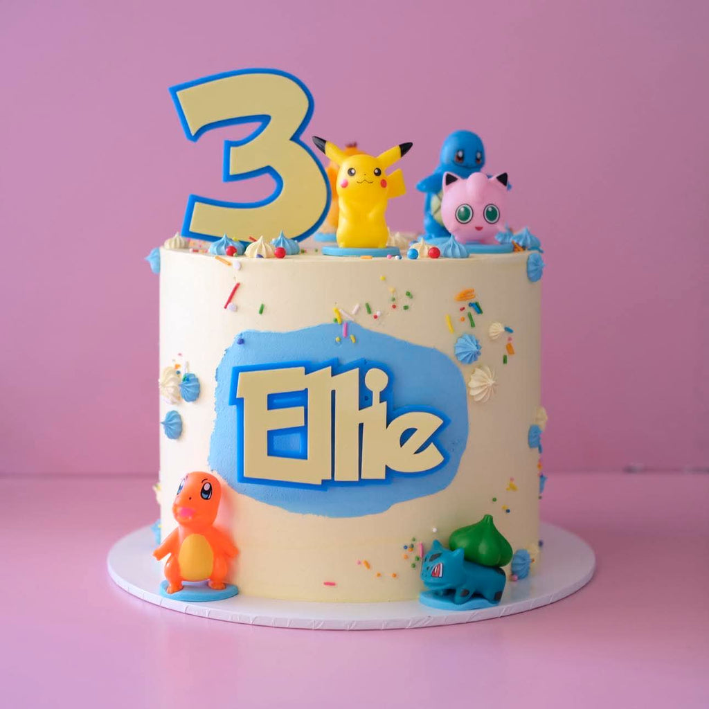 Poke Monster Novelty Cake