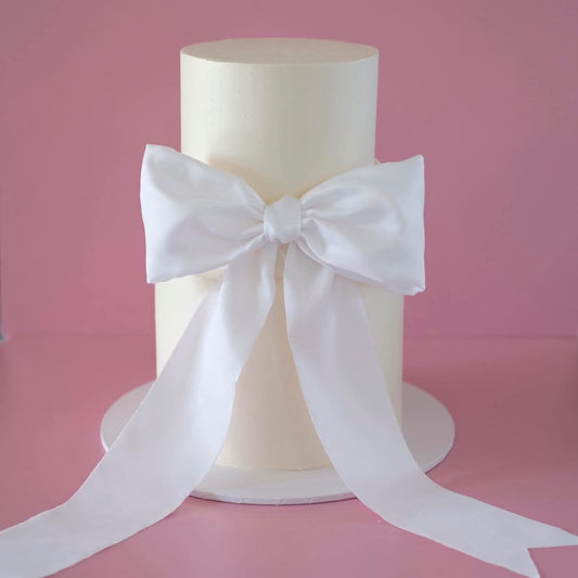 Bow 2 Tier Cake