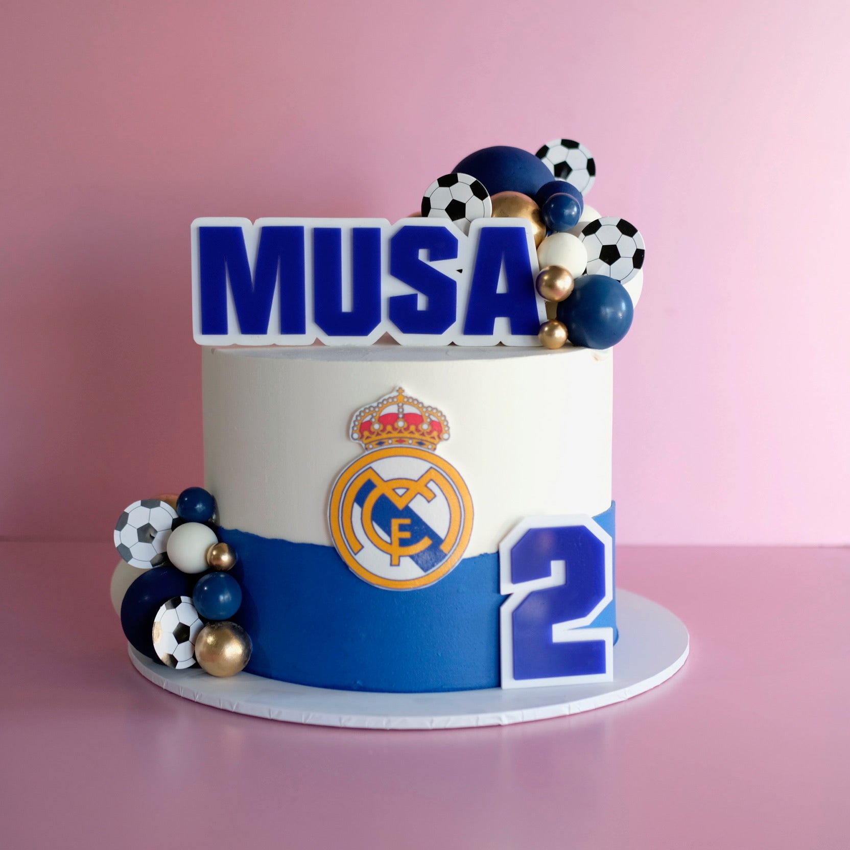 Real Madrid Soccer | Themed Novelty Cake