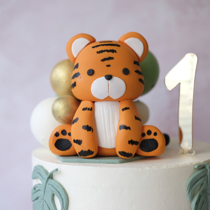 Tiger Jungle Novelty Custom Cake