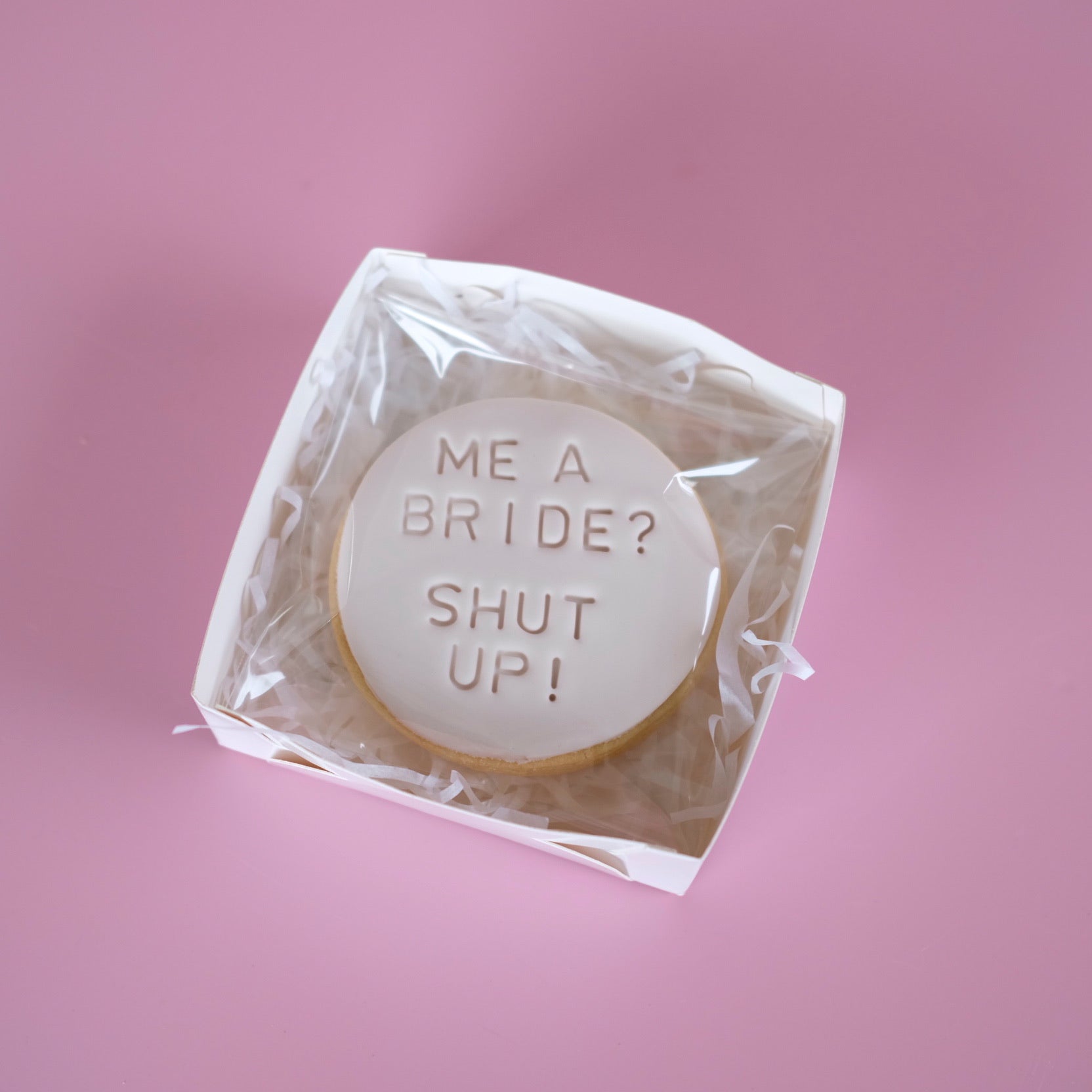 Shut Up, I'm the Bride ! | Fondant Sugar Cookies