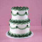 Classic Round Vintage Cake | 2 Tiers