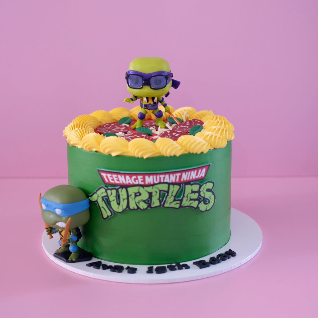 Teenage Mutant Ninja Turtle Pizza Party | Themed Novelty Cake