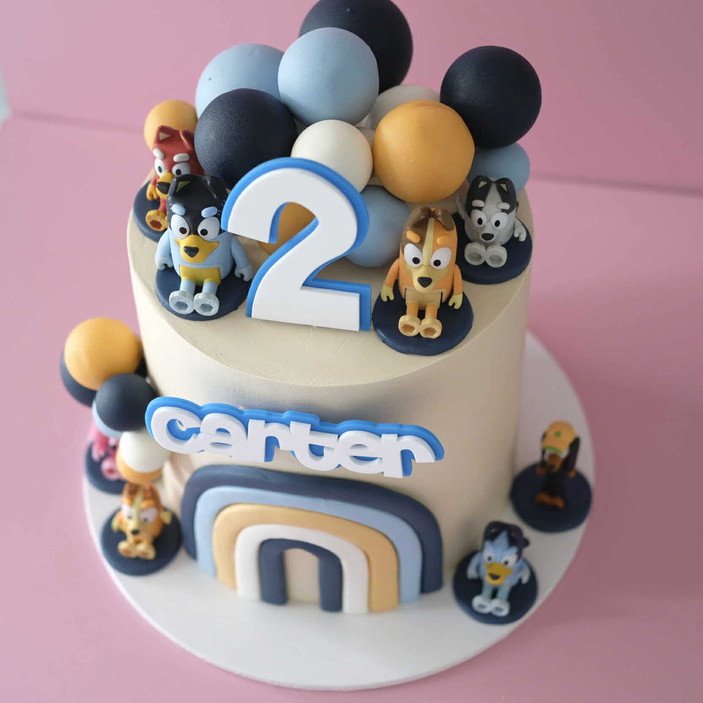 Bluey Bingo Rainbow | Themed Novelty Cake