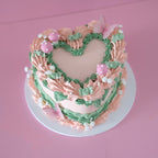Vintage Heart Cake | Fairy Theme