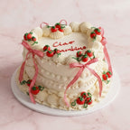 Vintage Heart Cake | Cherry Tomato Gingham