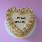 Vintage Heart Cake | Swirl Queen