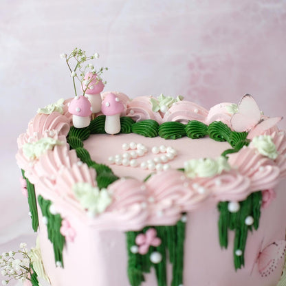 Vintage Heart Cake | Fairy Theme