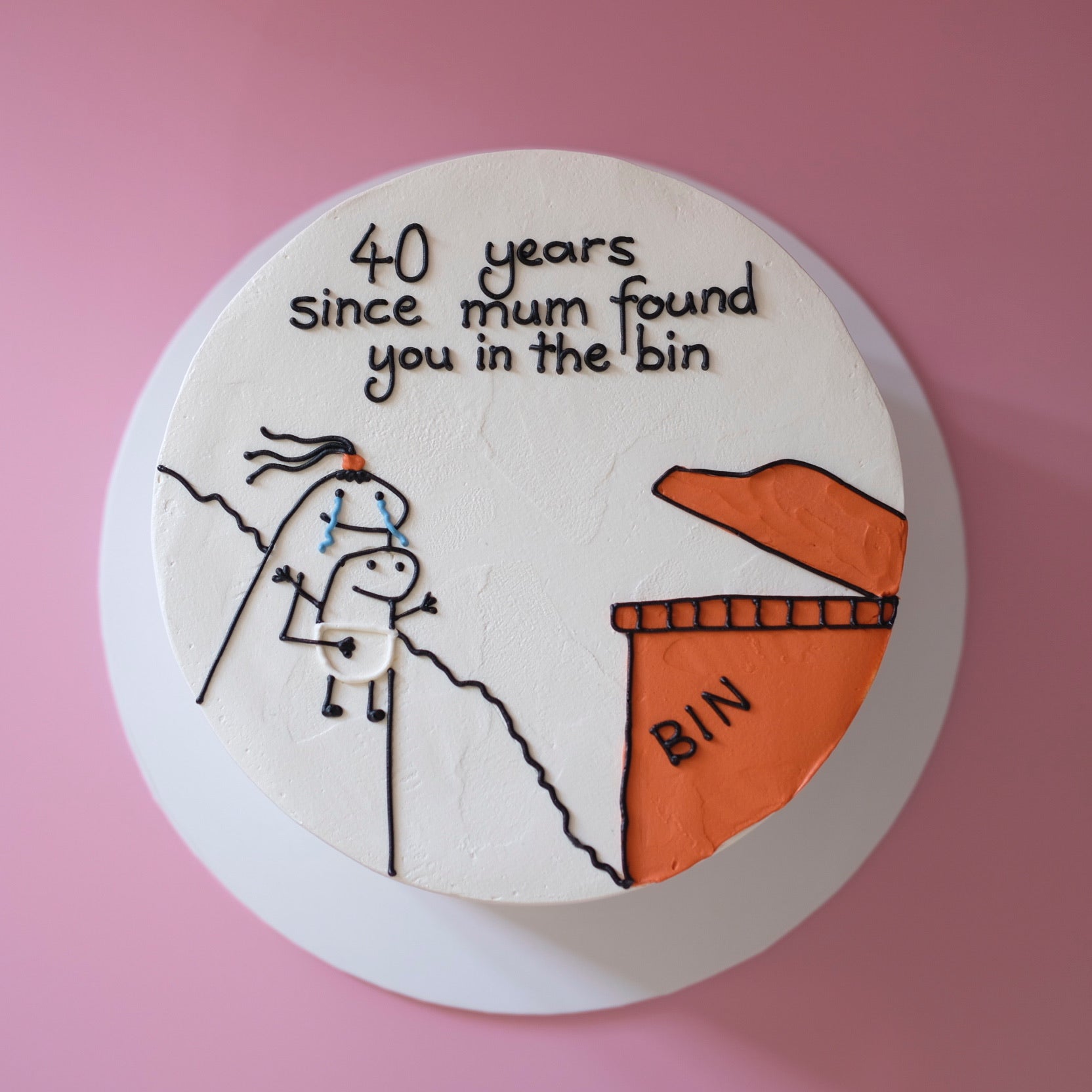 Mum Found You In The Bin Comic | Doodle Cake