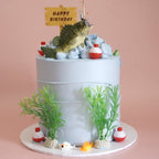 Fishing Surprise Money Cake