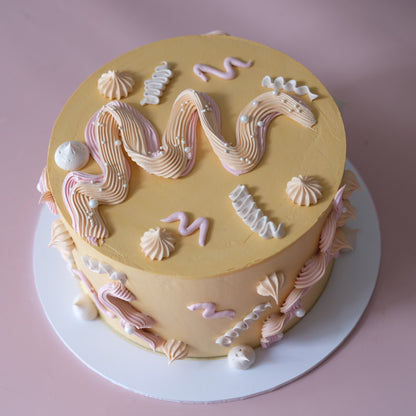 Whimsy Girl Buttercream Cake