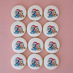 Bluey | Christmas Fondant Sugar Cookies