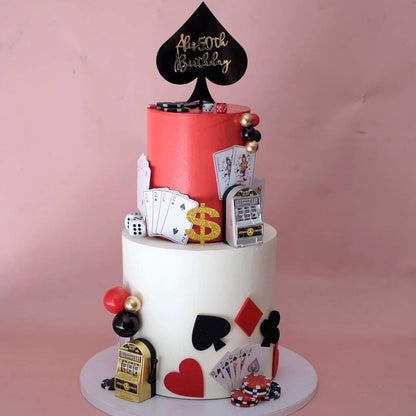 Casino Royal Themed Cake