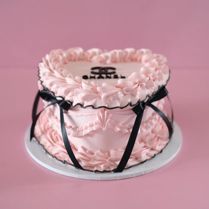 Vintage Heart Cake | Luxury Brand Logo