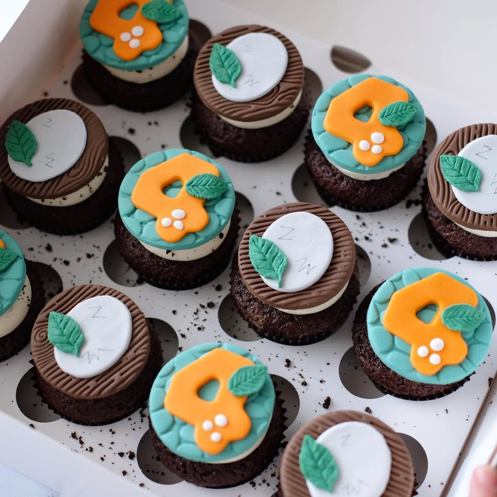 Jurassic Dinosaur Egg Cupcakes | Box of 12