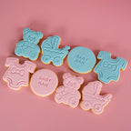 Assorted Bear Baby Shower | Fondant Sugar Cookies