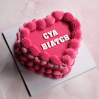 Basic Vintage Heart Cake | Polychrome