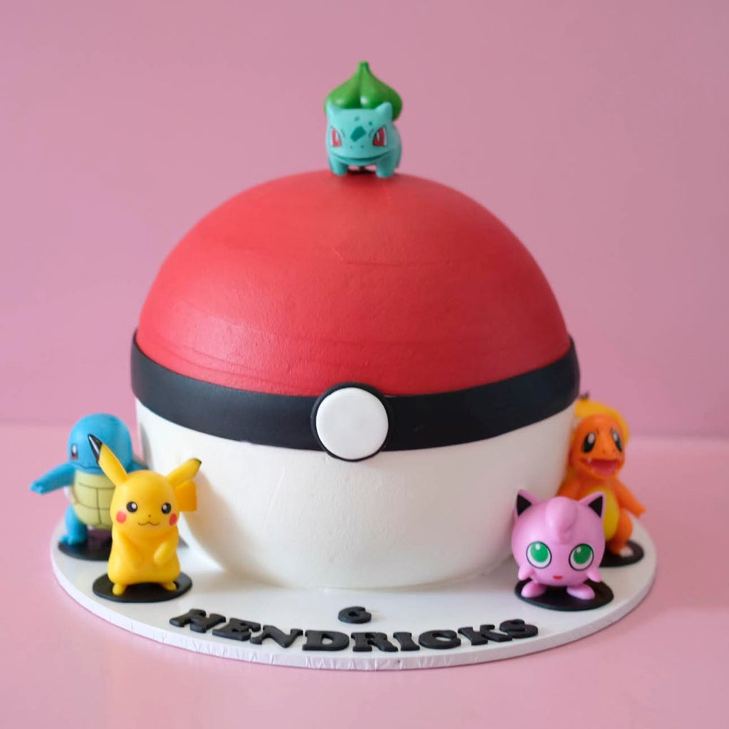 Poke Sphere Cake