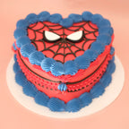 Spiderman Vintage Heart Cake