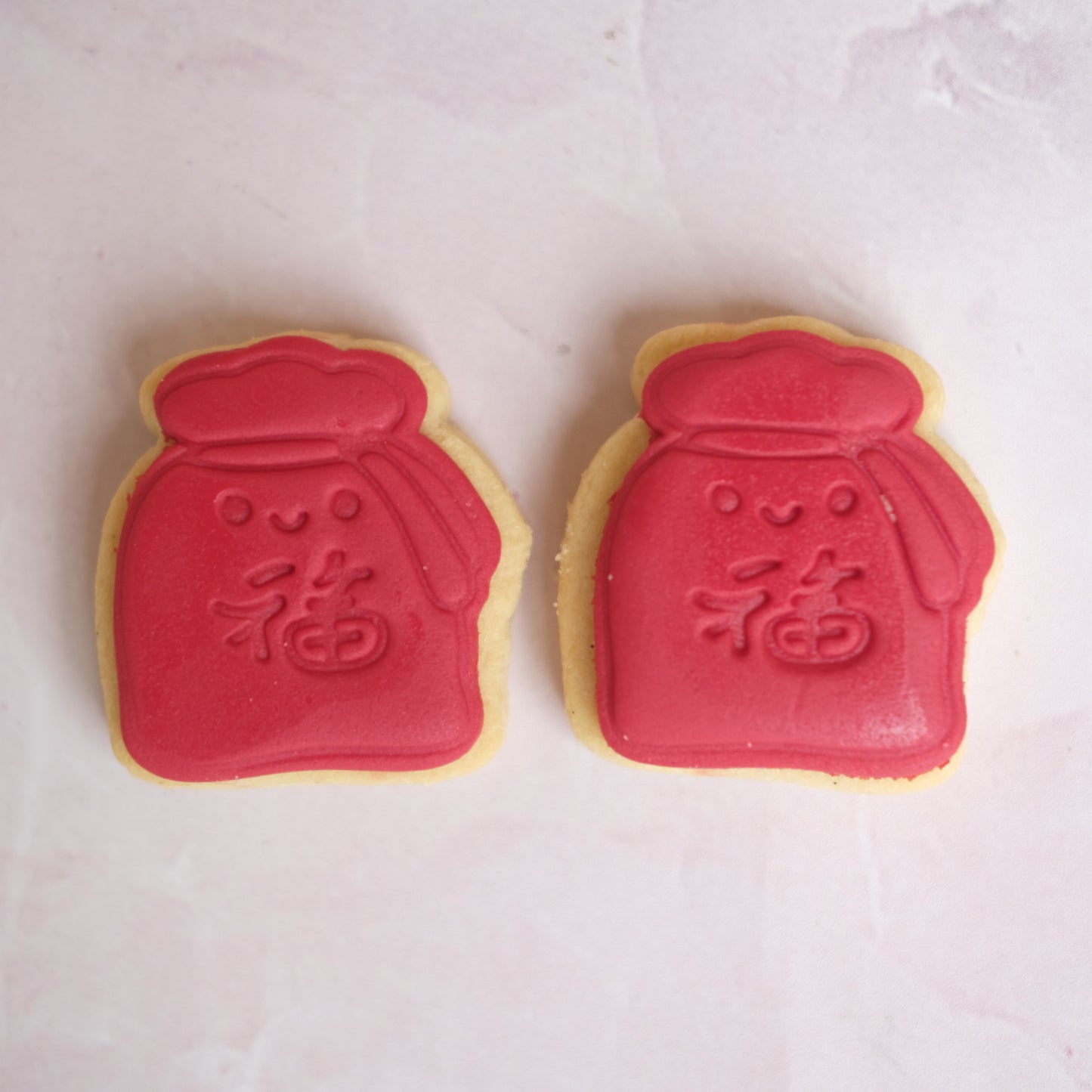 Money Bags Lunar New Year Sugar Cookie Individual