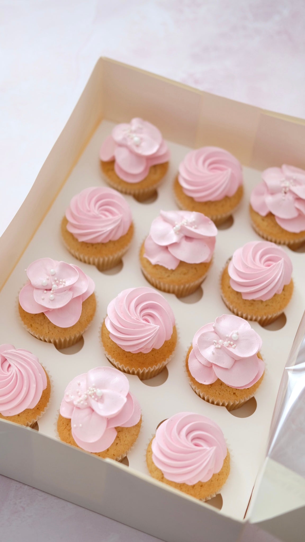 Basic Beauty Cupcakes | Box of 12