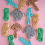 Assorted Minecraft | Fondant Sugar Cookies