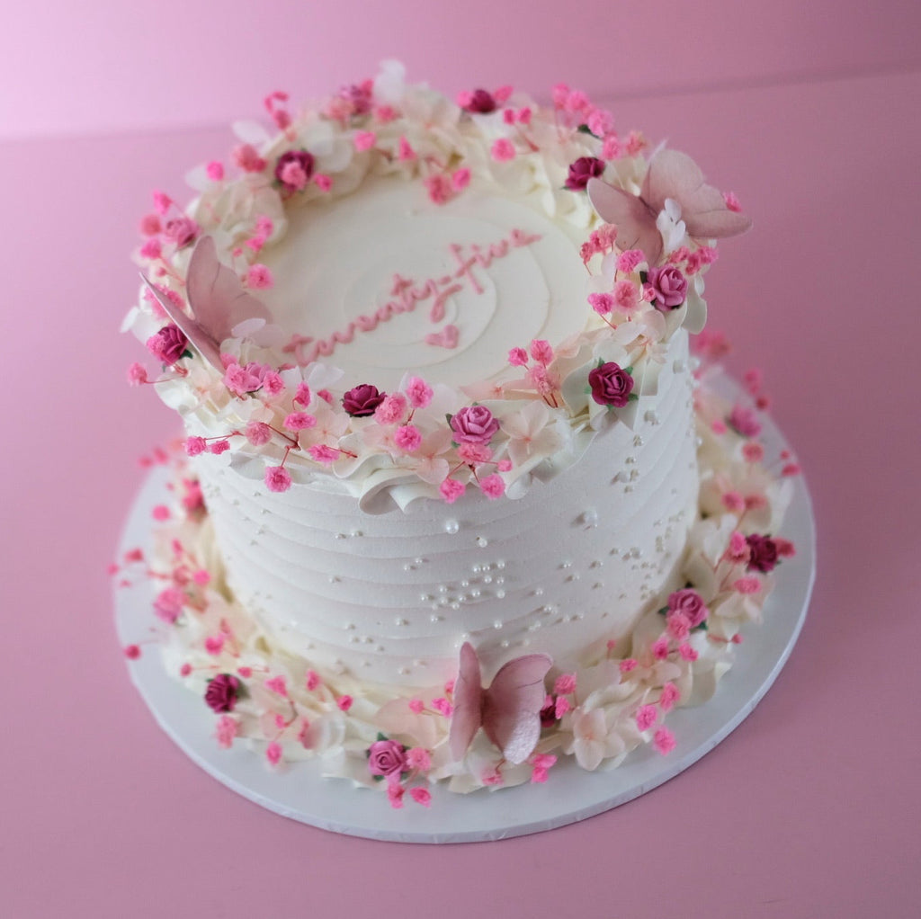 Enchanted Round Vintage Cake | PINK