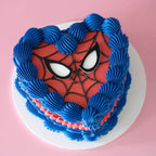 Spiderman Vintage Heart Cake