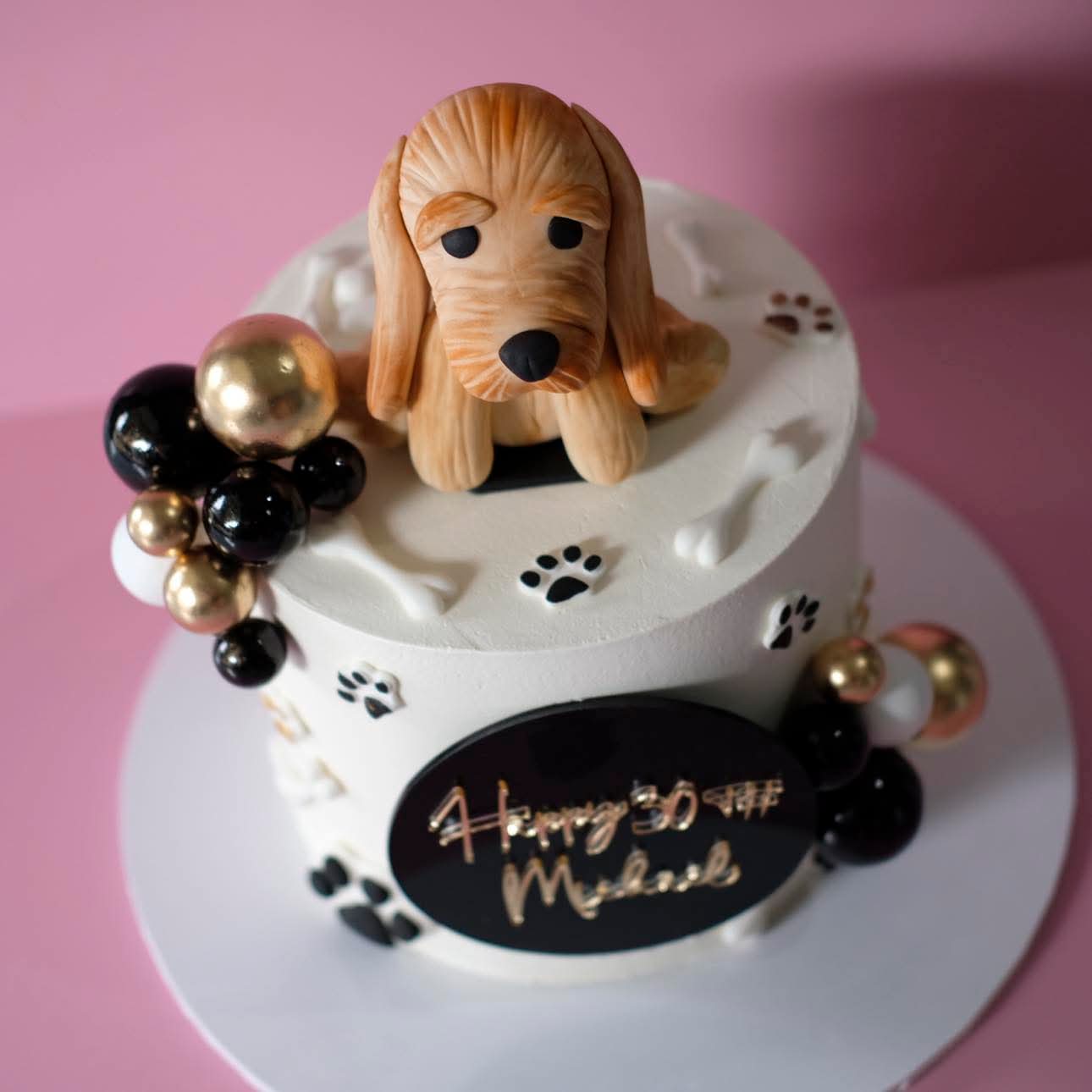 Personalised Custom Dog Cake | Themed Novelty Cake