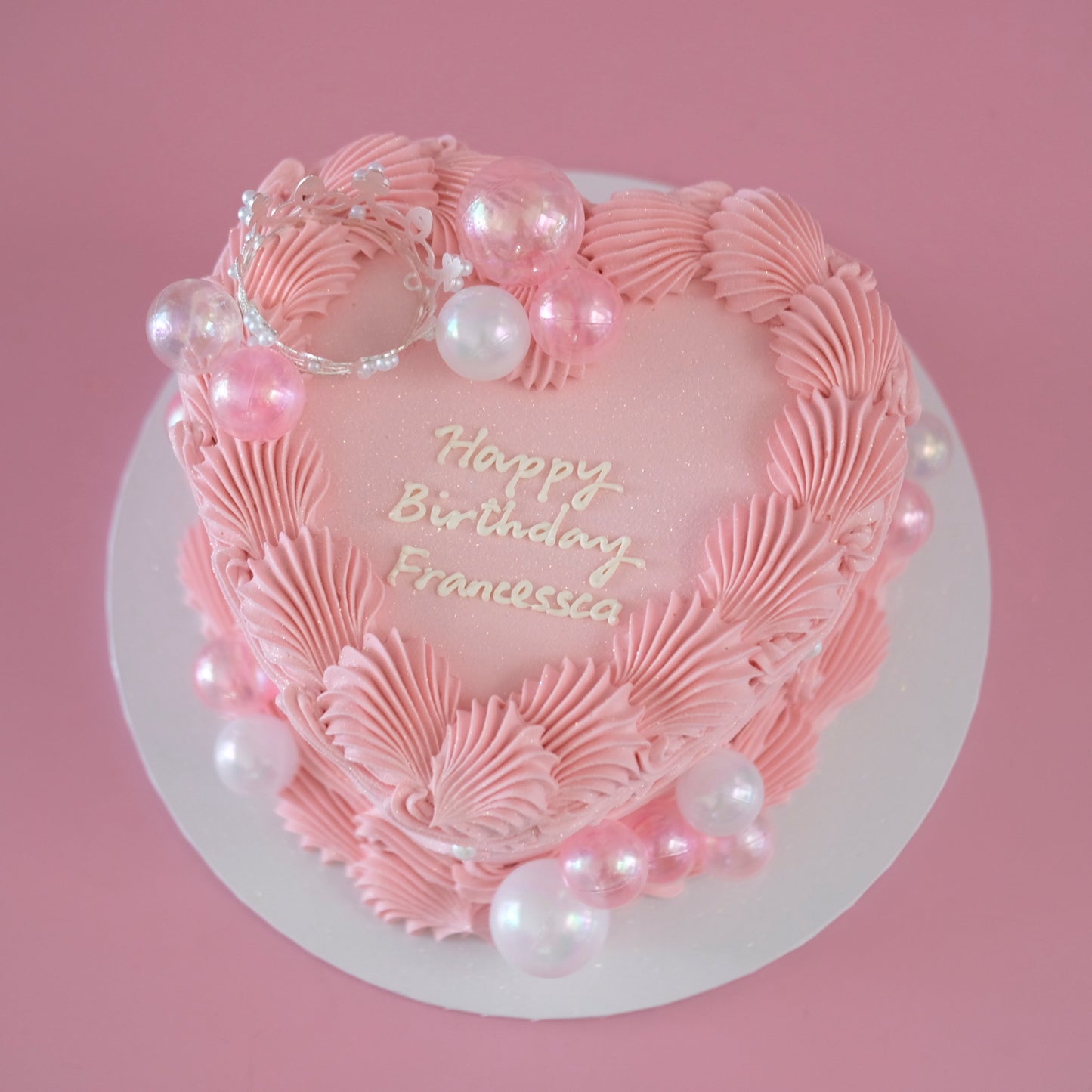 Vintage Heart Cake | Glinda the Good