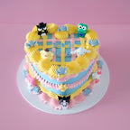 Vintage Heart Cake | Sanrio Theme