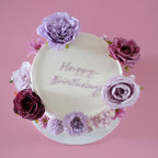 Vintage Round Cake | Wildflower Bloom