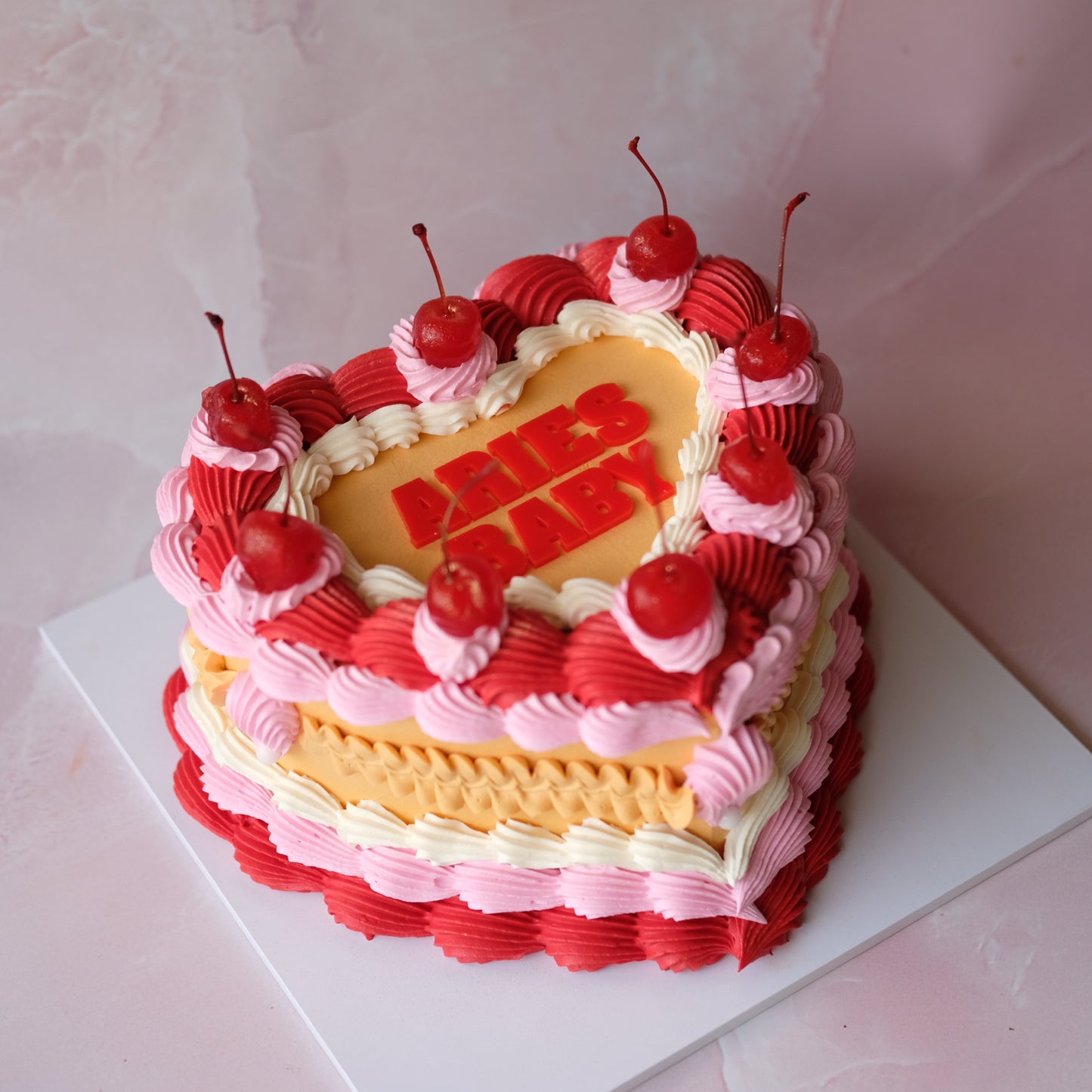 Vintage Heart Cake | All Embracing