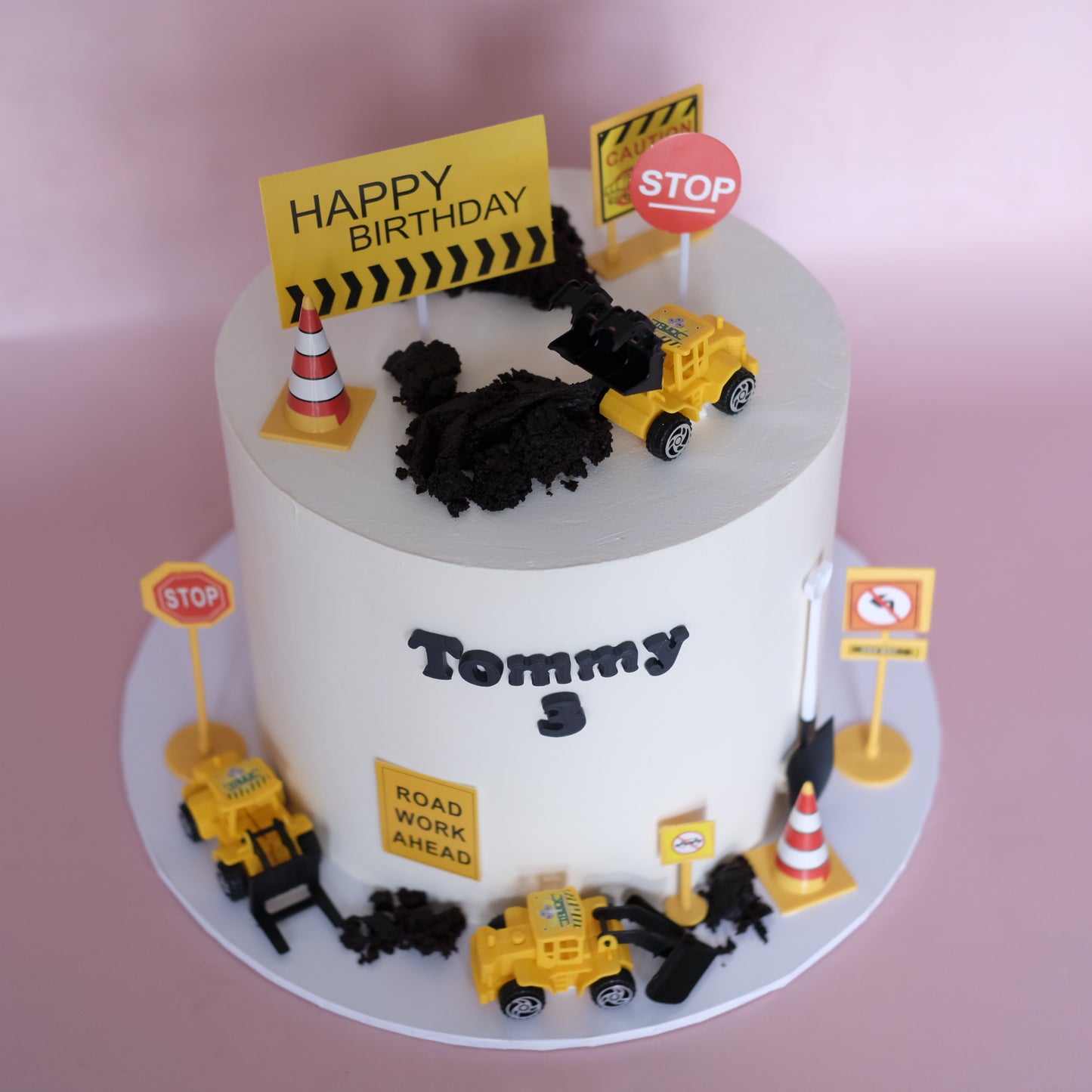 Construction Kids Cake