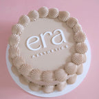 Custom Acrylic Business Logo Vintage Cake